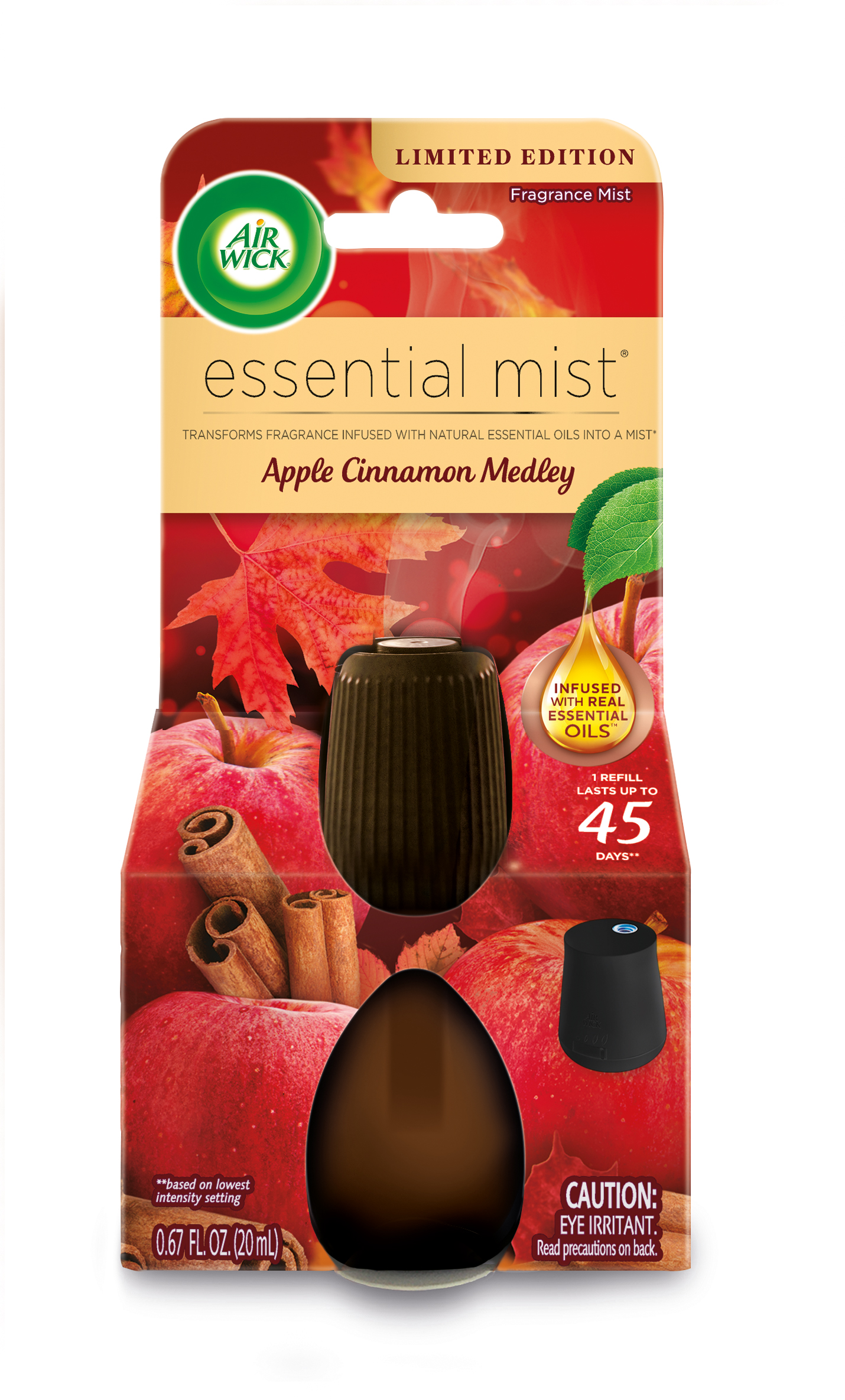 AIR WICK Essential Mist  Apple Cinnamon Medley